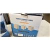 Image 3 : 2 NEW 8PACKS OF GREY FABRIC STORAGE CUBES, 16 CUBES TOTAL