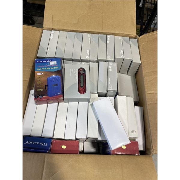 CASE OF NEW ASSORTED POCKET RADIOS