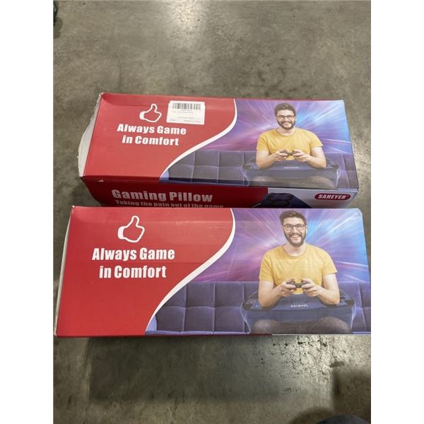 2 NEW MEMORY FOAM GAME CONTROLLER PILLOWS