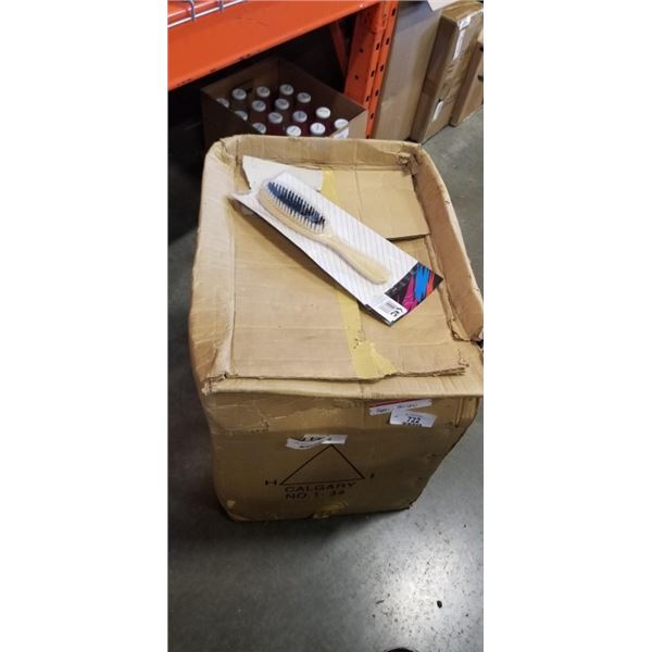 HUGE CASE OF NEW 12 INCH WOOD HANDLE BRUSHES