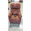 Image 1 : LAZYBOY BROWN FABRIC LIFT CHAIR WITH MASSAGE