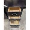 Image 2 : PAIR OF SOLID WOOD 3 DRAWER NIGHT STANDS