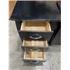 Image 3 : PAIR OF SOLID WOOD 3 DRAWER NIGHT STANDS
