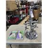 Image 1 : LIQUOR DISPENSER W/ BARTENDING AND CANNABIS BOOKS
