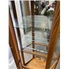 Image 3 : BUHLER OAK GLASS DOOR CABINET