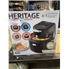 Image 2 : HERITAGE INFRARED 4.5QT STEAM AIR FRYER - TESTED WORKING, RETAIL $299