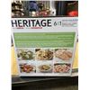 Image 3 : HERITAGE INFRARED 4.5QT STEAM AIR FRYER - TESTED WORKING, RETAIL $299