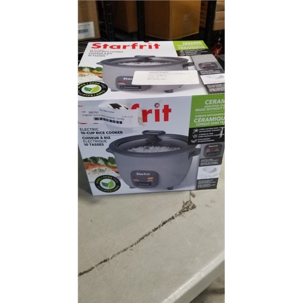 STARFRIT 10-CUP RICE COOKER - TESTED WORKING
