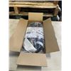 Image 1 : AS NEW 50FT BLACK  INDOOR OUTDOOR HEAVY DUTY LIGHTED 3 WIRE GROUNDED EXTENSION CORD 14AWG