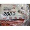Image 3 : AS NEW 200FT ORANGE INDOOR OUTDOOR HEAVY DUTY LIGHTED 3 WIRE GROUNDED EXTENSION CORD 16AWG
