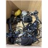 Image 4 : BOX OF ASSORTED SPEAKERS AND ELECTONICS