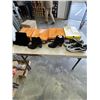 Image 1 : 3 NEW PAIRS OF LADIES BOOTS AND PAIR OF CLEATS