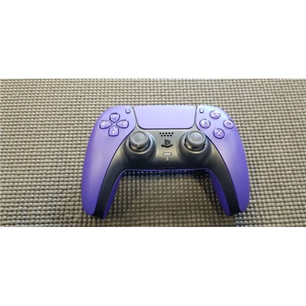 PS5 GALACTIC PURPLE DUALSENSE WIRELESS CONTROLLER - TESTED WORKING, RETAIL $99