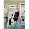 Image 5 : ASSORTED NEW POWER CORDS, ADAPTORS ETC