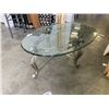 Image 2 : GLASS TOP COFFEE TABLE