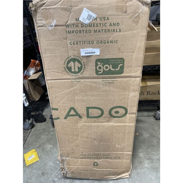 NEW AVOCADO QUEENSIZE GREEN MATTRESS, TIGHT TOP