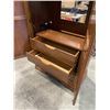 Image 4 : 2 DOOR SOLID WOOD WARDORBE WITH POWER
