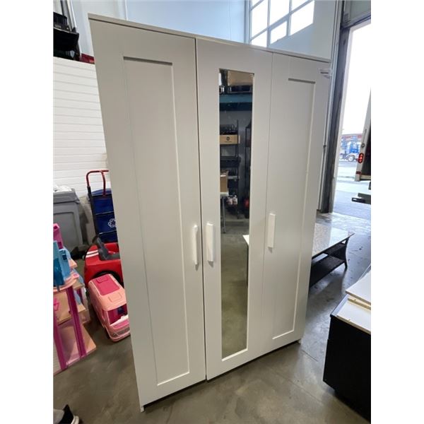 WHITE IKEA WARDROBE CABINET