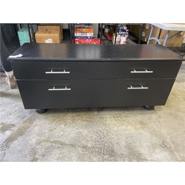 BLACK CONSOLE TABLE