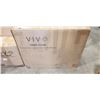 Image 1 : VIVO BLACK CORSS LEGGED CHAIR WITH WHEELS