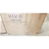 Image 2 : VIVO BLACK CORSS LEGGED CHAIR WITH WHEELS