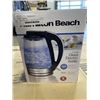 Image 2 : HAMILTON BEACH 1.7L GLASS ELECTRIC KETTLE - TESTED WORKING