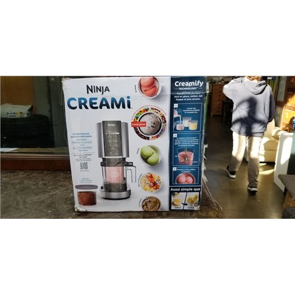 NINJA CREAMI ICE CREAM MAKER - TESTED WORKING, RETAIL $199
