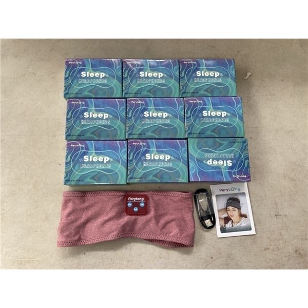 10 NEW SLEEP HEADPHONE HEADBANDS WITH BLUETOOTH