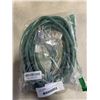 Image 1 : AS NEW 25FT GREEN 3 OUTLET INDOOR OUTDOOR HEAVY DUTY LIGHTED 3 WIRE GROUNDED EXTENSION CORD 12AWG
