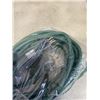 Image 3 : AS NEW 25FT GREEN 3 OUTLET INDOOR OUTDOOR HEAVY DUTY LIGHTED 3 WIRE GROUNDED EXTENSION CORD 12AWG