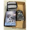 Image 1 : HEADPHONES, WATERPIK, PODCAST MICROPHONE