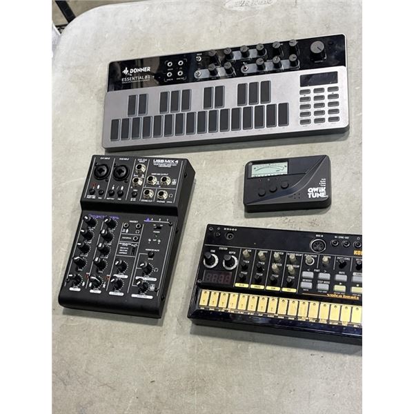 LOT OF MUSIC SWITCH BOARDS