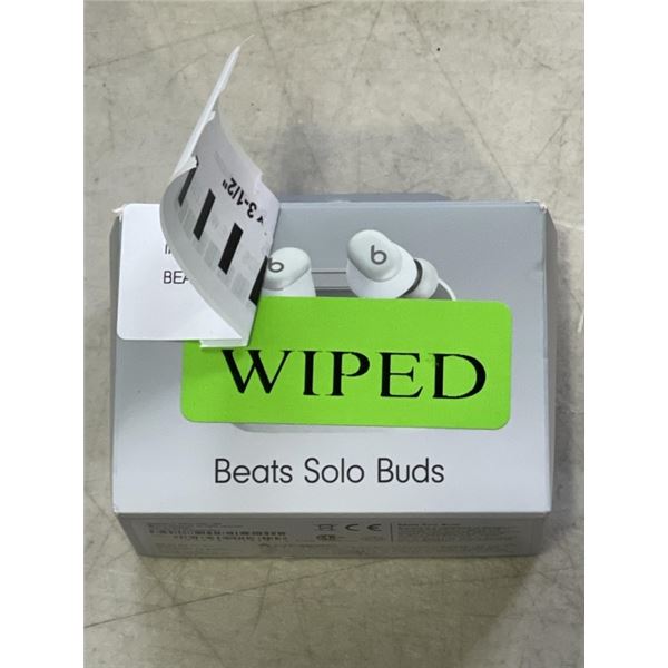 BEATS SOLO BUDS TRUE WIRELESS EARBUDS - TESTED WORKING