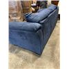 Image 5 : MODERN BLUE MICROFIBRE SOFA, VERY CLEAN