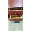 Image 3 : PAIR OF SOLID WOOD 3 DRAWER NIGHT STANDS
