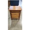 Image 2 : 3 DRAWER RATTAN SIDE TABLE