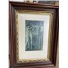 Image 4 : LOT OF ASSORTED VINTAGE  FRAMED PHOTOS AND ART
