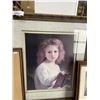 Image 8 : LOT OF ASSORTED VINTAGE  FRAMED PHOTOS AND ART