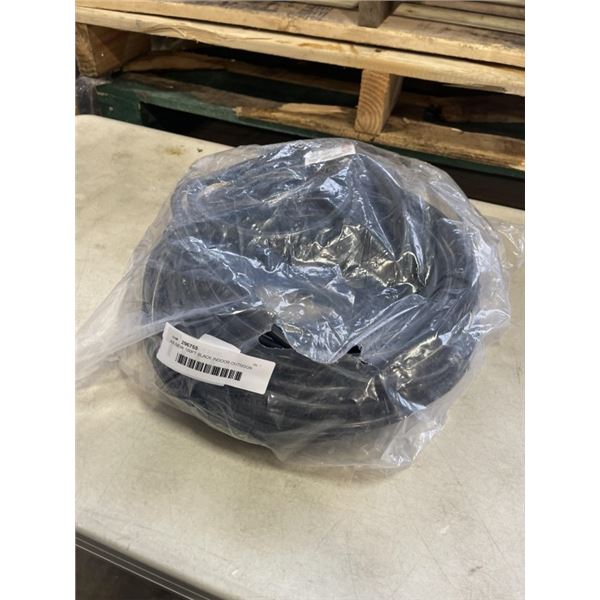 AS NEW 100FT BLACK INDOOR OUTDOOR HEAVY DUTY LIGHTED 3 WIRE GROUNDED EXTENSION CORD 12AWG