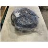 Image 2 : AS NEW 100FT BLACK INDOOR OUTDOOR HEAVY DUTY LIGHTED 3 WIRE GROUNDED EXTENSION CORD 12AWG