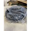 Image 3 : AS NEW 100FT BLACK INDOOR OUTDOOR HEAVY DUTY LIGHTED 3 WIRE GROUNDED EXTENSION CORD 12AWG
