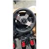 Image 2 : LOGITECH G27 RACING WHEEL SET WITH RACING WHEEL, PEDDLE AND GEAR STICK