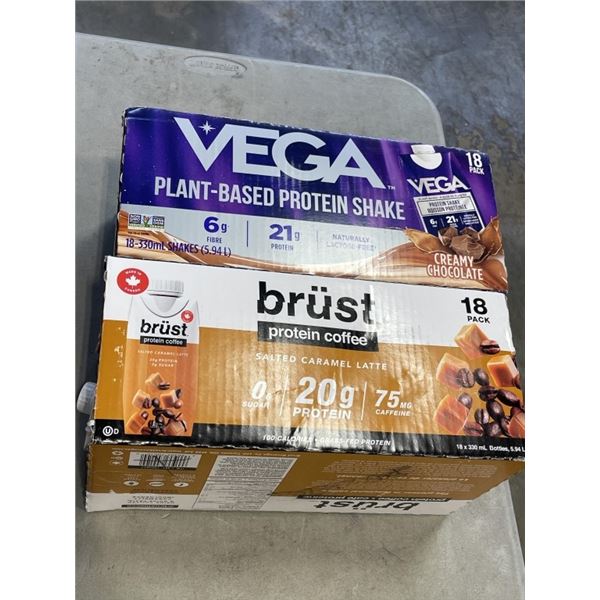 2 CASES OF PROTEIN SHAKE, BB 2027