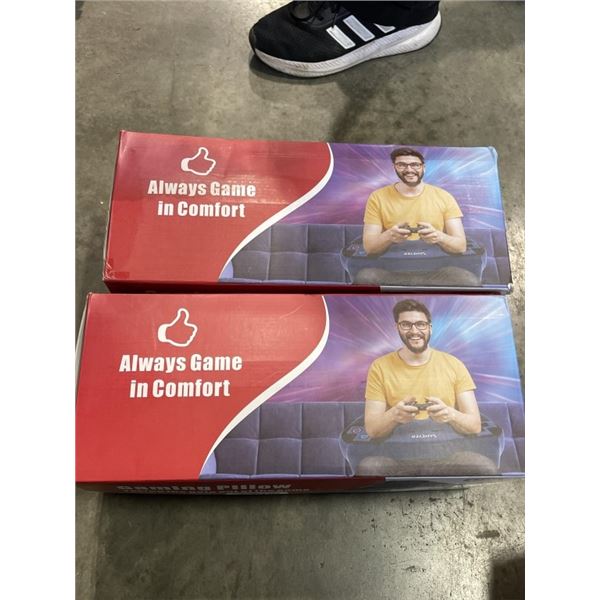 2 NEW MEMORY FOAM GAME CONTROLLER PILLOWS