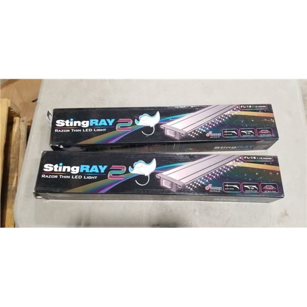 2 NEW STINGRAY RAZOR THIN 16 INCH LED LIGHTS