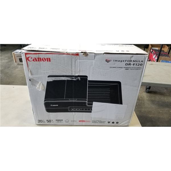 CANON IMAGE FORMULA DR-F120 SCANNER