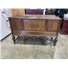 Image 1 : ANTIQUE SERVING CABINET
