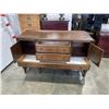 Image 3 : ANTIQUE SERVING CABINET