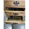 Image 3 : VINTAGE OPEN HEARTH COLECTION SOLID PINE 7 DRAWER DRESSER WITH ORIGINAL BRASS HANDLES