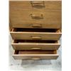 Image 2 : VINTAGE WALNUT 6 DRAWER HIGHBOY DRESSER